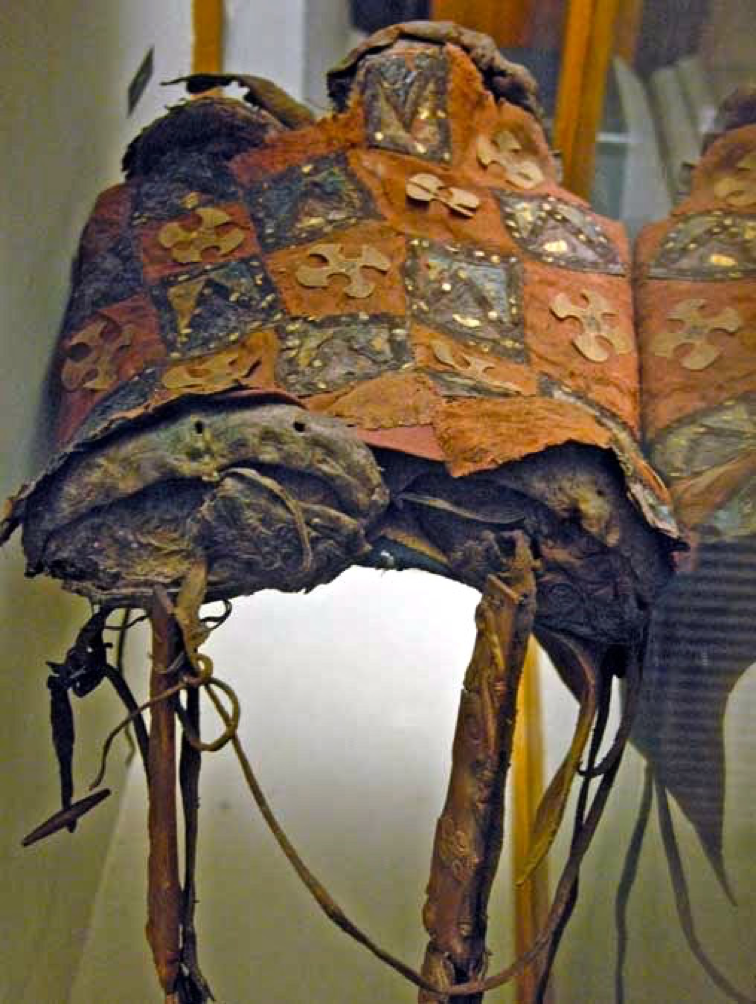 The construction of a prehistoric saddle