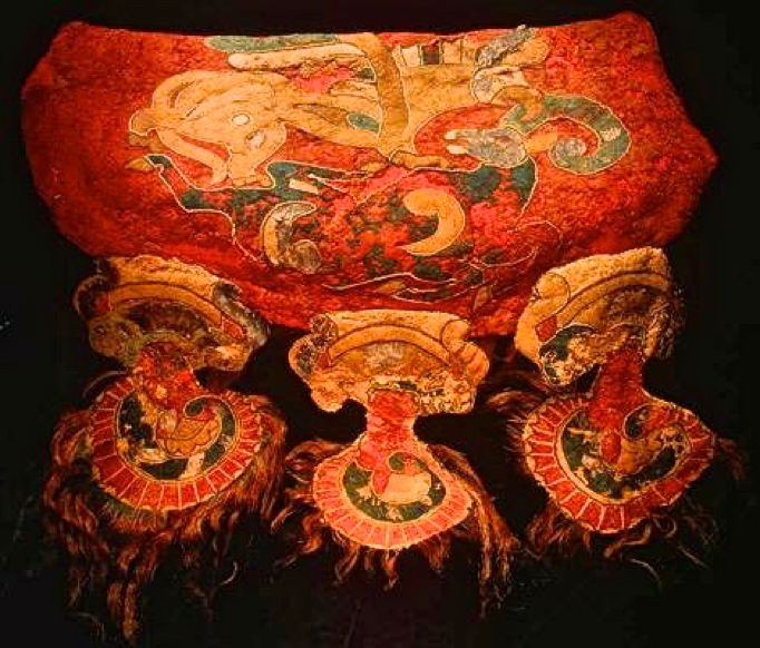 decorative saddle cover 300 BC